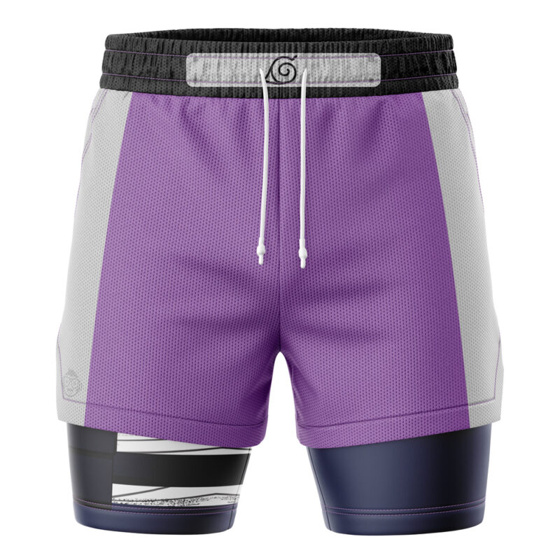 Hinata Hyuga Shippuden 2-in-1 Performance Shorts - Image 2