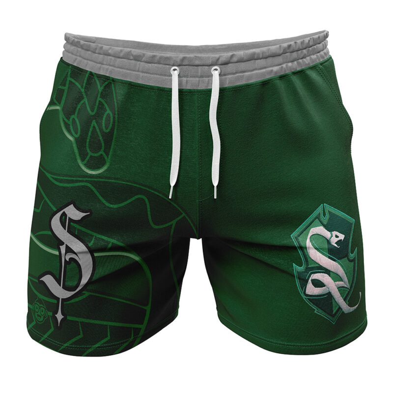 Hogwarts Legacy Slytherin Harry Potter Gym Shorts