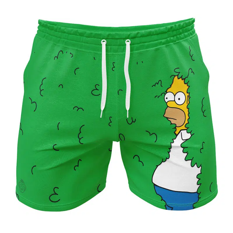 Homer Bush Meme Gym Shorts