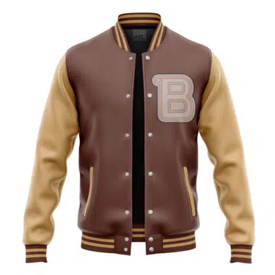 【DEARMINE】DearMine Varsity Jacket Midnight Rodeo Persistance of Memory Wool & Leather Varsity