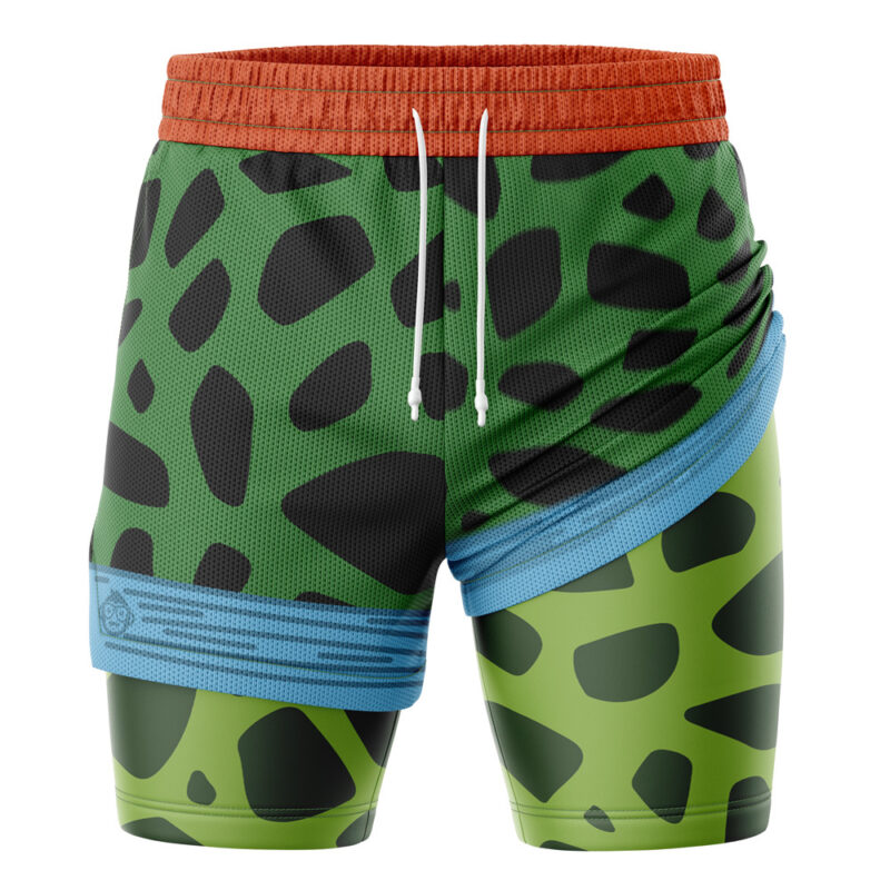 Imperfect Cell DBZ 2-in-1 Performance Shorts - Image 2