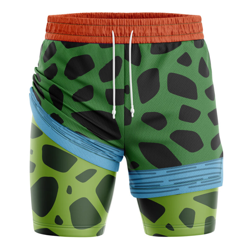 Imperfect Cell DBZ 2-in-1 Performance Shorts
