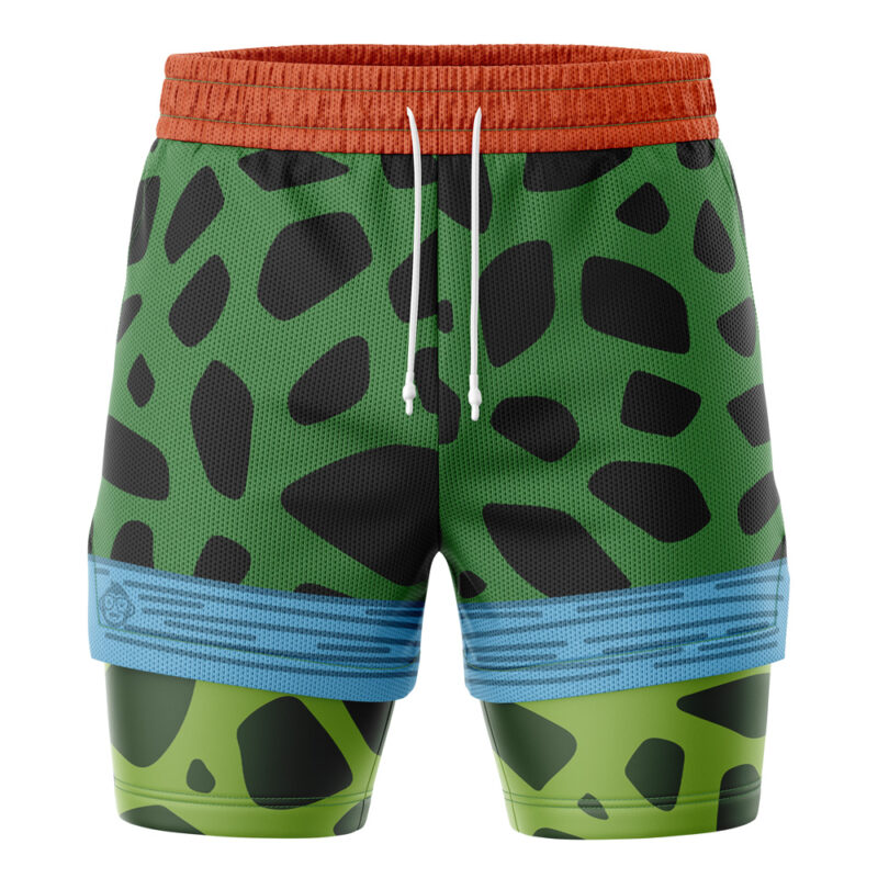 Imperfect Cell DBZ 2-in-1 Performance Shorts - Image 4