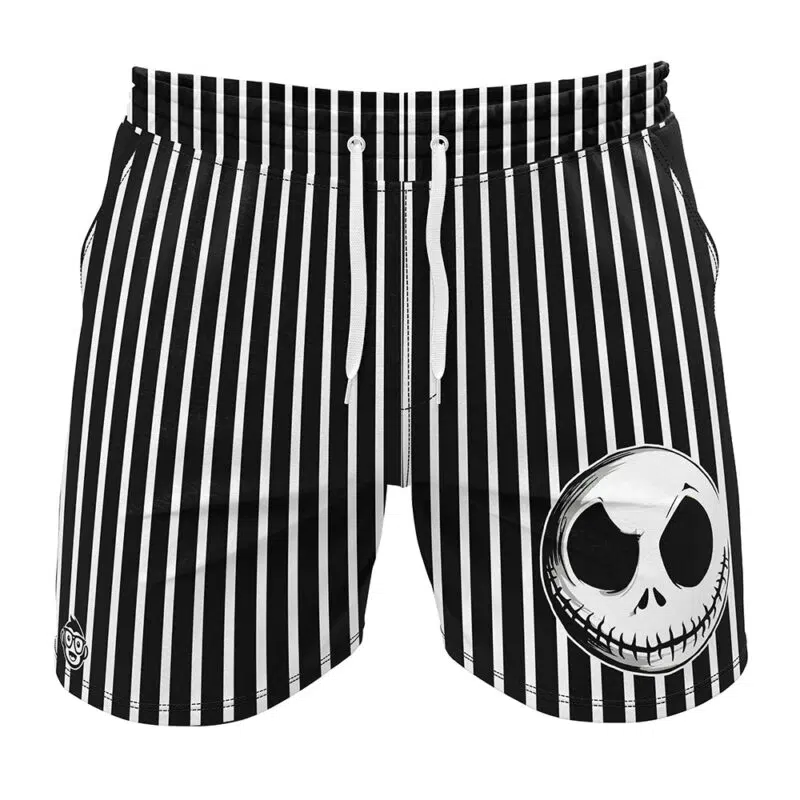 Jack Skellington The Night Before Christmas Gym Shorts