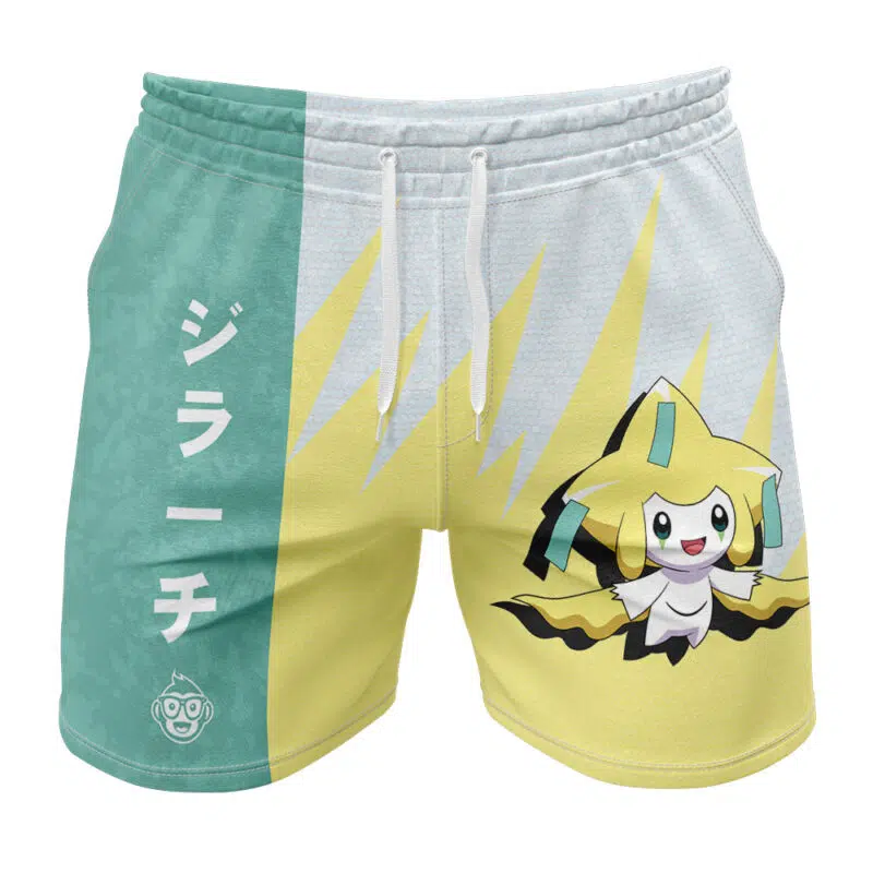 Jirachi Classic Pokemon Gym Shorts