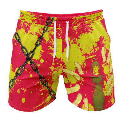 Makima Chainsaw Man Gym Shorts