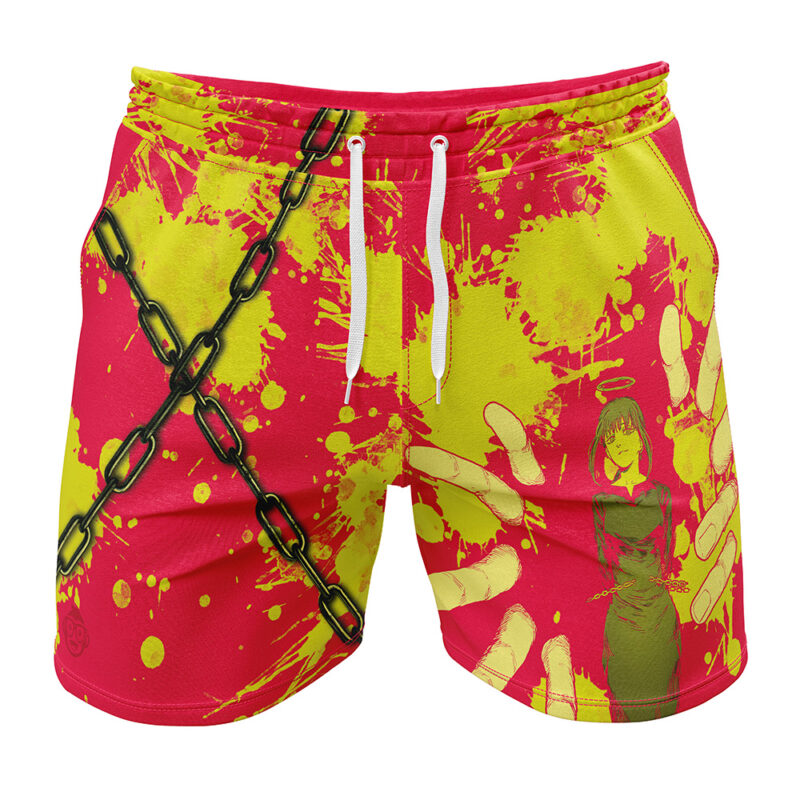 Makima Chainsaw Man Gym Shorts