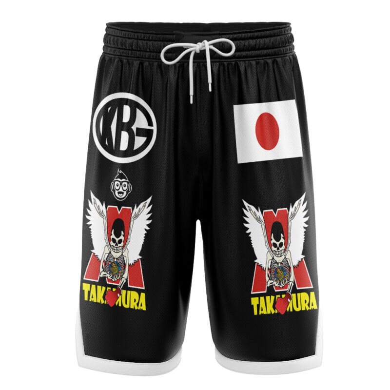 Mamoru Takamura Hajime no Ippo Basketball Shorts