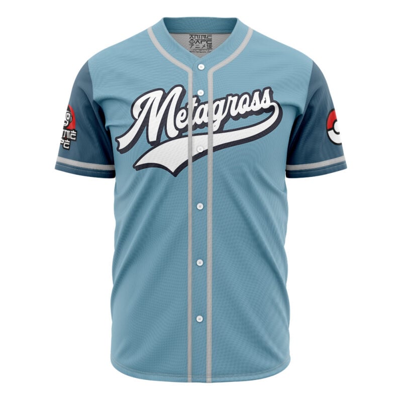 Metagross Pokemon Baseball Jersey