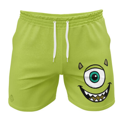 Mike Wazowski Monsters Inc Gym Shorts