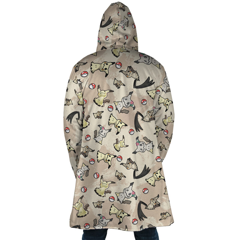 Mimikyu Pattern Pokemon Dream Cloak Coat - Image 6