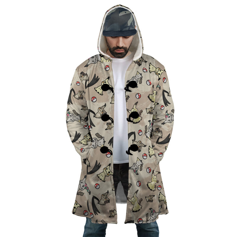 Mimikyu Pattern Pokemon Dream Cloak Coat - Image 3