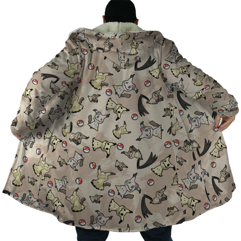 Mimikyu Pattern Pokemon Dream Cloak Coat - Image 2