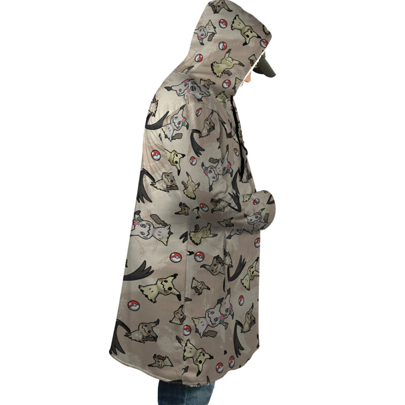 Mimikyu Pattern Pokemon Dream Cloak Coat - Image 4