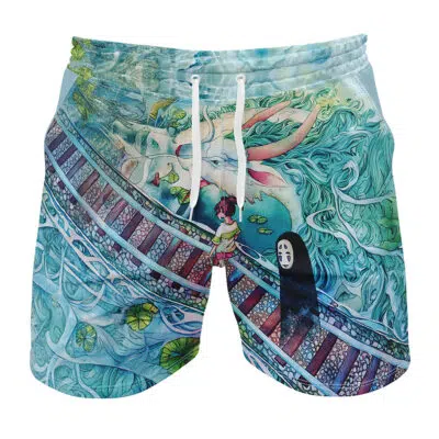 Mythical Spirited Away Gym Shorts