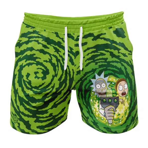 Portal Rick and Morty Gym Shorts