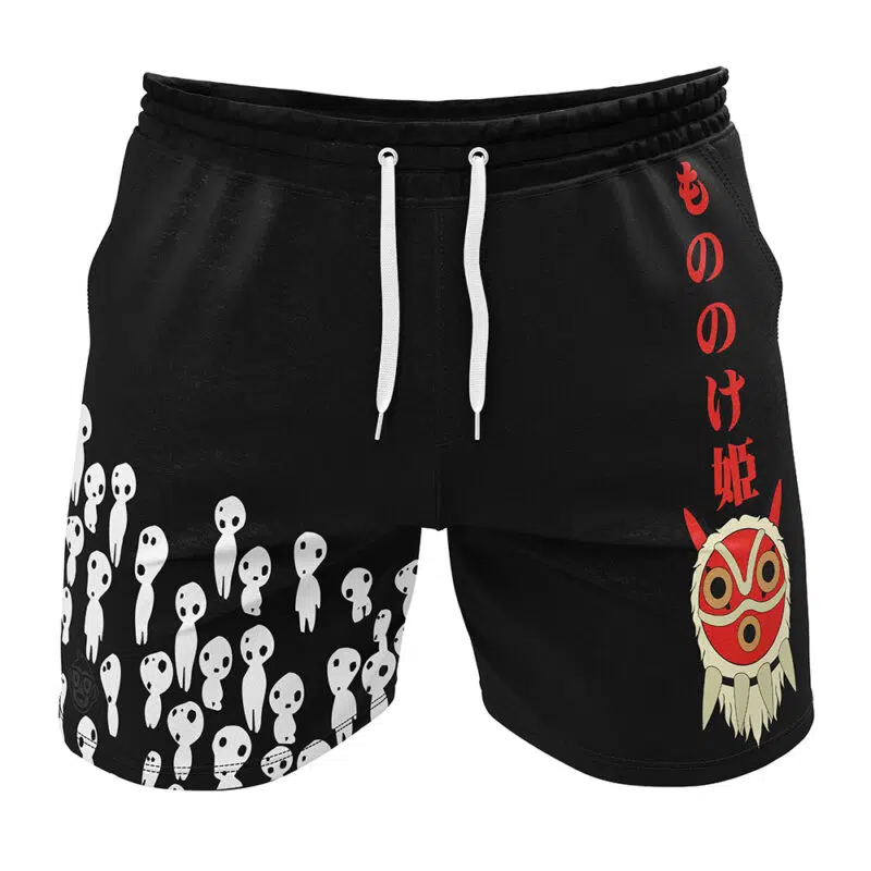 Princess Mononoke Gym Shorts