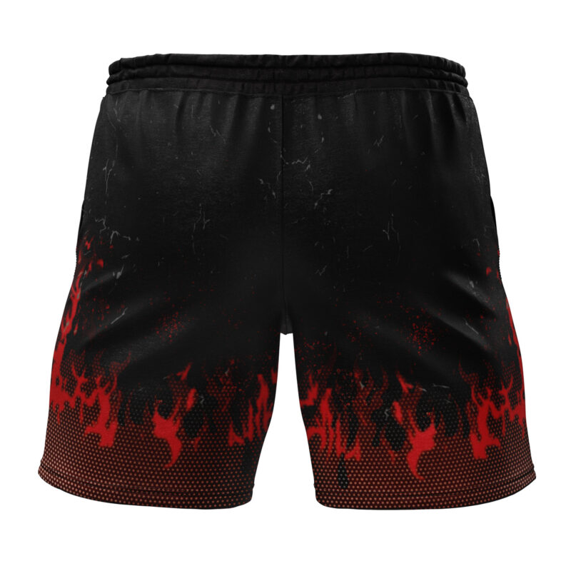Red Cloud Pride Shippuden Gym Shorts - Image 2