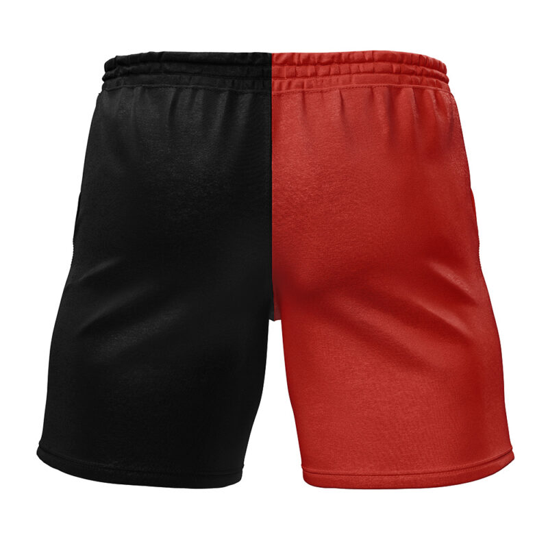 Red Riot My Hero Academia Gym Shorts - Image 2