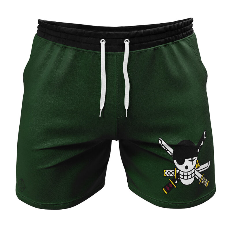 Roronoa Zoro Straw Hat OP Gym Shorts