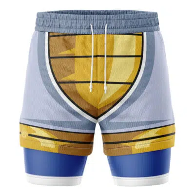 Saiyan Battle Suit DBZ 2-in-1 Performance Shorts
