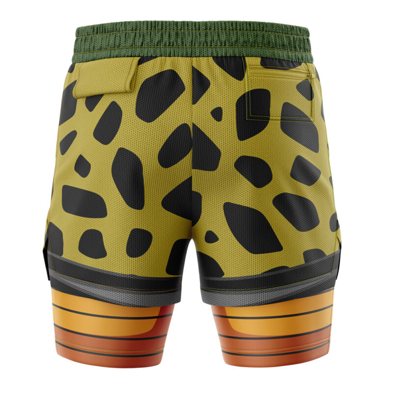 Semi-Perfect Cell DBZ 2-in-1 Performance Shorts - Image 4