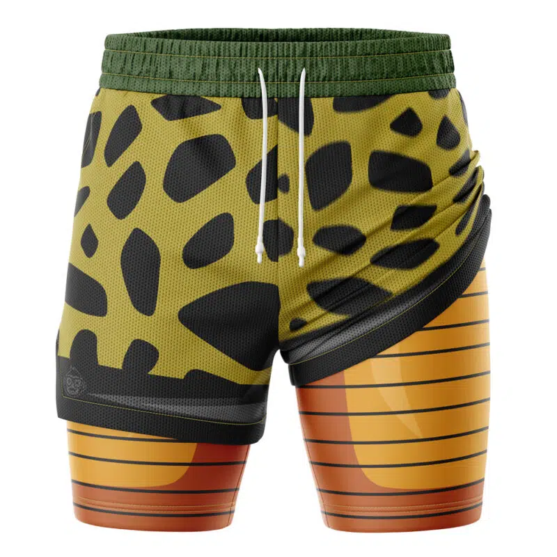 Semi-Perfect Cell DBZ 2-in-1 Performance Shorts - Image 3