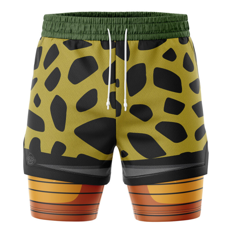 Semi-Perfect Cell DBZ 2-in-1 Performance Shorts - Image 2