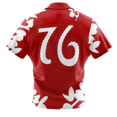 Soldier 76 Grillmaster Skin Overwatch Button Up Hawaiian Shirt