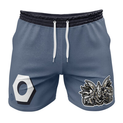 Steel-Type Pokemon Gym Shorts