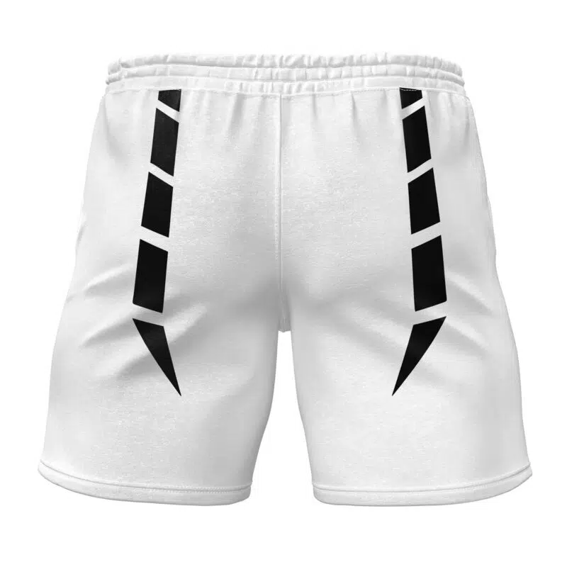 Sukuna Black Marks Gym Shorts - Image 2