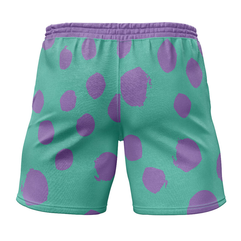 Sulley Monsters Inc Gym Shorts - Image 2