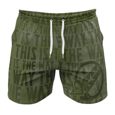 This is the Way Mandalorian Star Wars Gym Shorts