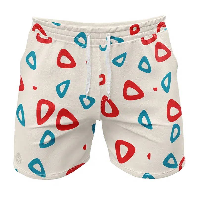 Togepi Pattern V2 Pokemon Gym Shorts