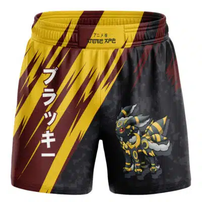Umbreon Attack Pokemon BJJ MMA Fight Shorts