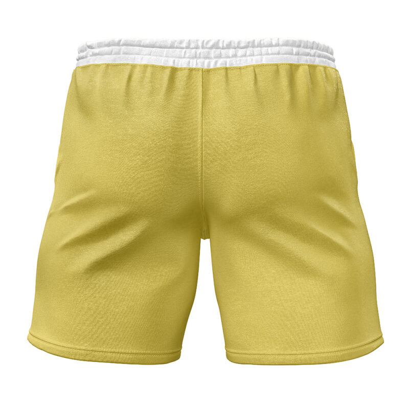 Usopp Straw Hat One Piece Gym Shorts - Image 2