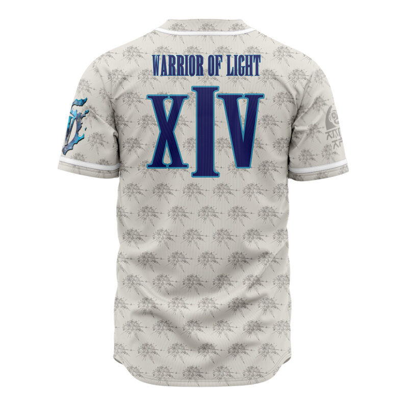Warrior of Light Final Fantasy XIV Baseball Jersey