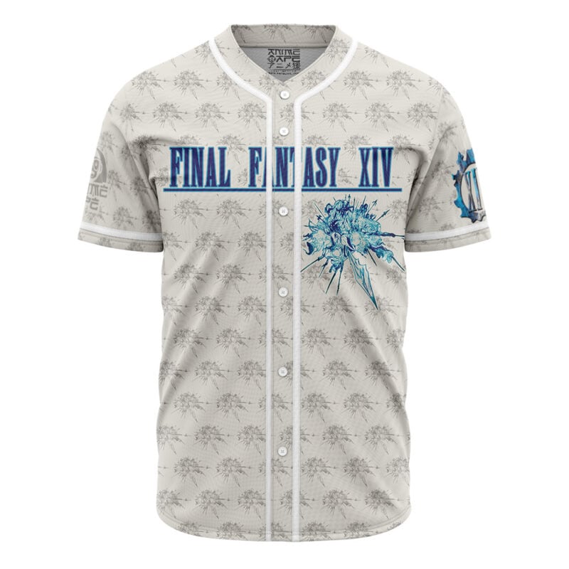 Warrior of Light Final Fantasy XIV Baseball Jersey
