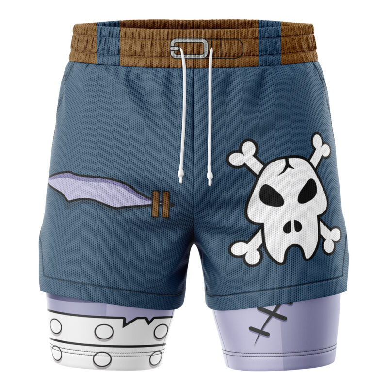 Weregarurumon Digimon 2-in-1 Performance Shorts - Image 2