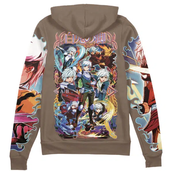 Bell Cranel DanMachi Streetwear Zip Hoodie Jacket