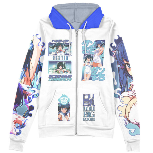 Hestia DanMachi Streetwear Zip Hoodie Jacket - S