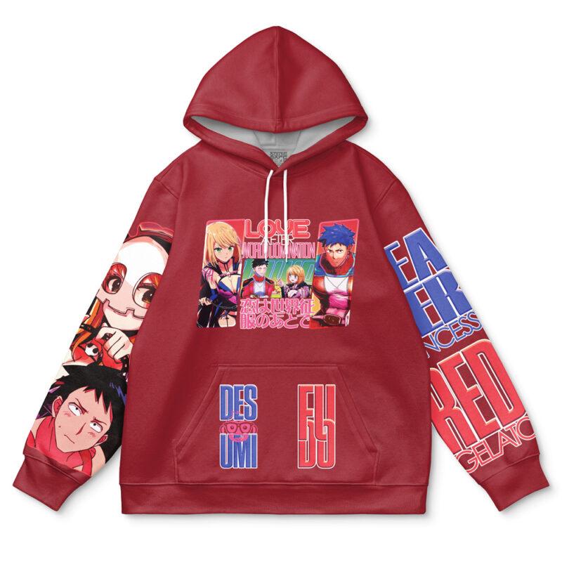 Love After World Domination Streetwear Hoodie - Image 2