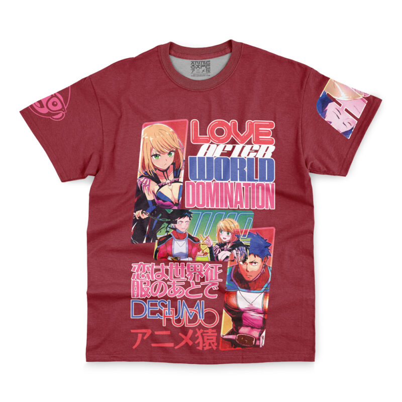 Love After World Domination Streetwear T-Shirt - Image 4