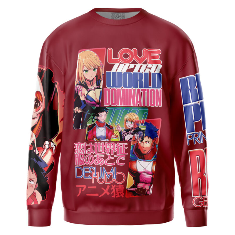 Love After World Domination Streetwear Sweatshirt - Image 2