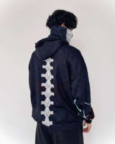 Kaiju Form Kaiju No. 8 Masked Hoodie