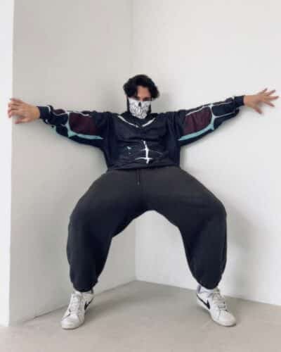 Kaiju Form Kaiju No. 8 Masked Hoodie