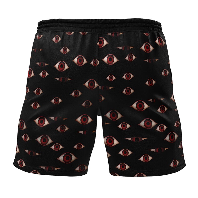 Alucard Eyes Hellsing Gym Shorts - Image 2