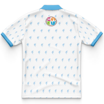 Aqua Pattern Konosuba Polo Shirt