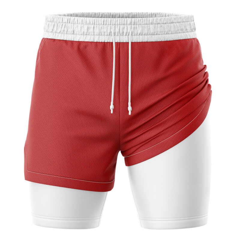 Baki Hanma Baki The Grappler 2-in-1 Performance Shorts - Image 3