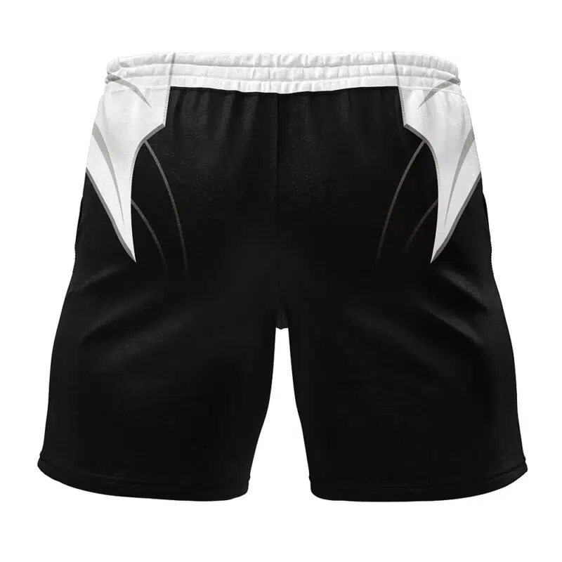 Green Psycho Ranger Power Rangers Gym Shorts - Image 2